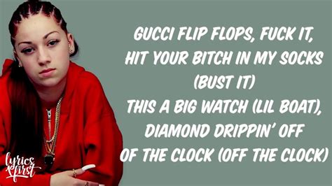 Gucci flip flop song lyrics